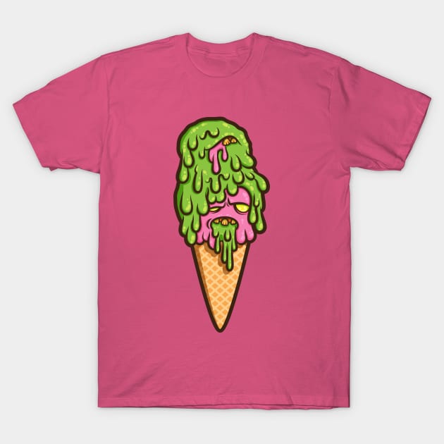 Double Scoop Monstrosity (slime) T-Shirt by JenniferSmith